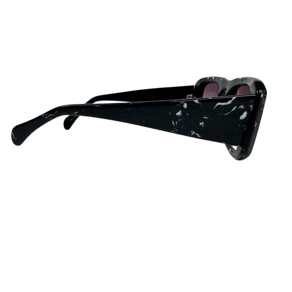 Vintage 80s 90s ULTRA Sunglasses Dynamic Decor Black Casino Hip Hop - Picture 3 of 8